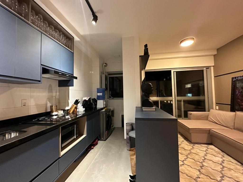 Flat Vista Mar Em Santos Apartment Luaran gambar