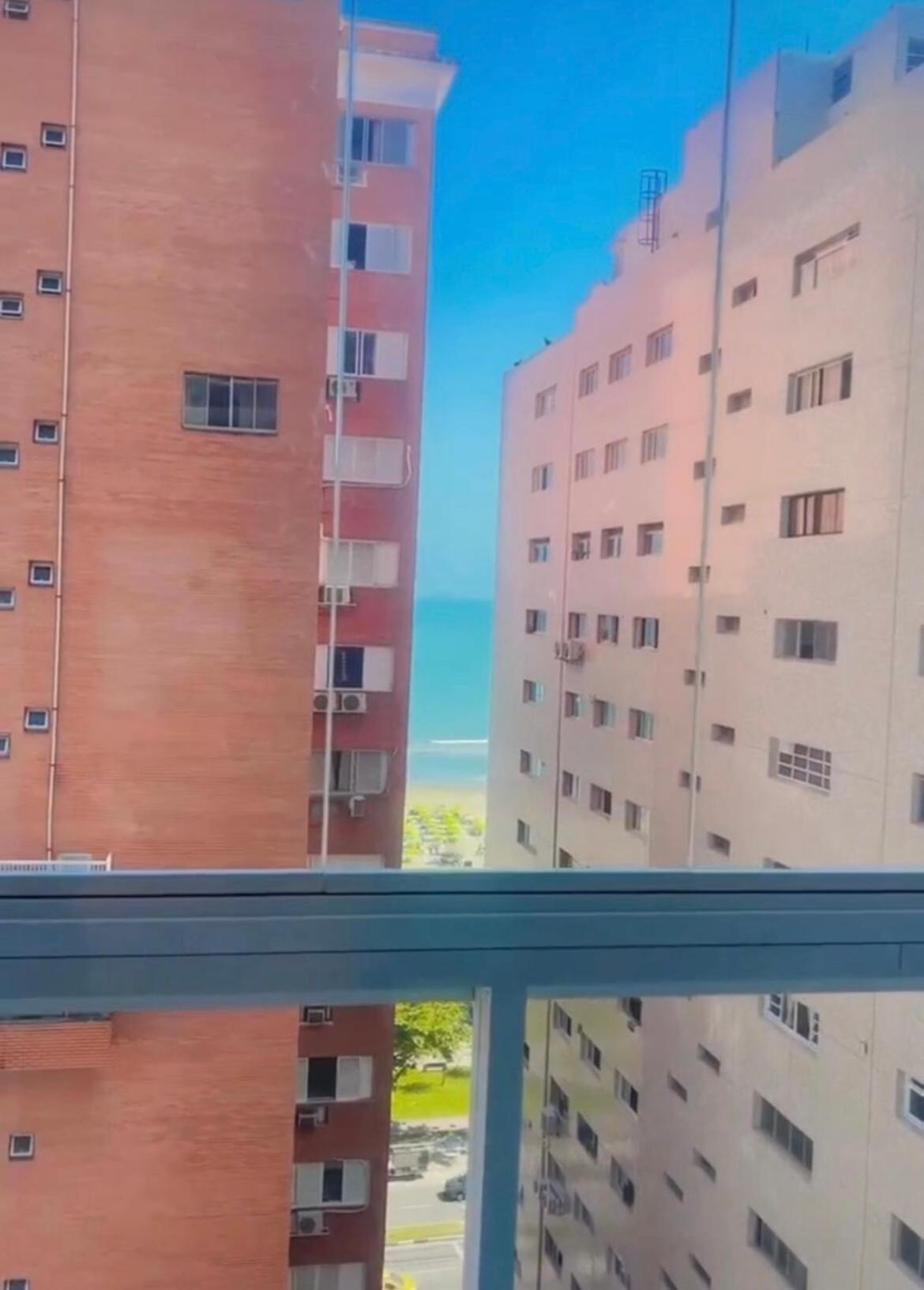 Flat Vista Mar Em Santos Apartment Luaran gambar
